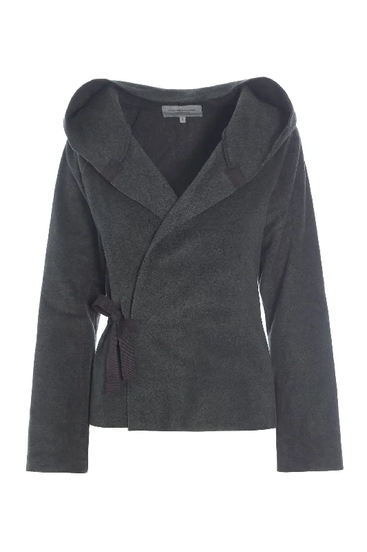 Cozy Fit CLASSIC FLEECE WRAP CARDIGAN - 1009 - FORREST