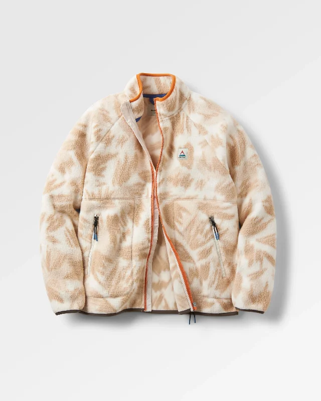 Relaxed Style Fairbanks Full Zip Recycled Sherpa Fleece - Abstract Mountain Birch