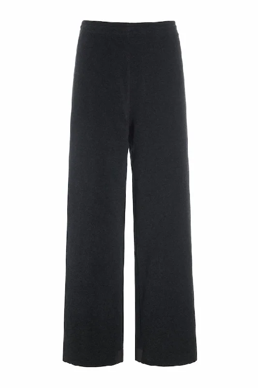 Versatile Wear FLARE TROUSERS - 2117 - SOFT BLACK