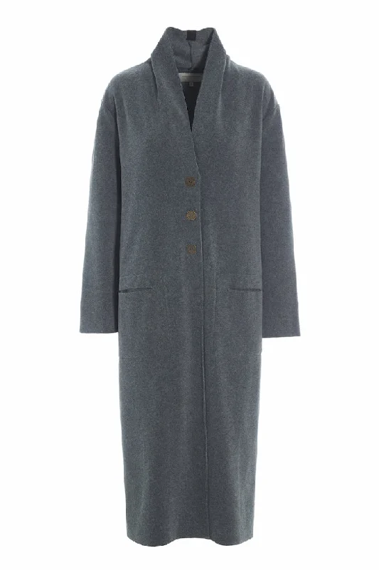 Easy Style LONG CARDIGAN - 7162 - GREY