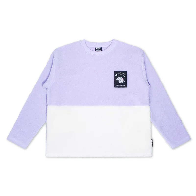 Elegant Comfort Moomintroll Adventure Fleece - Lilac/White