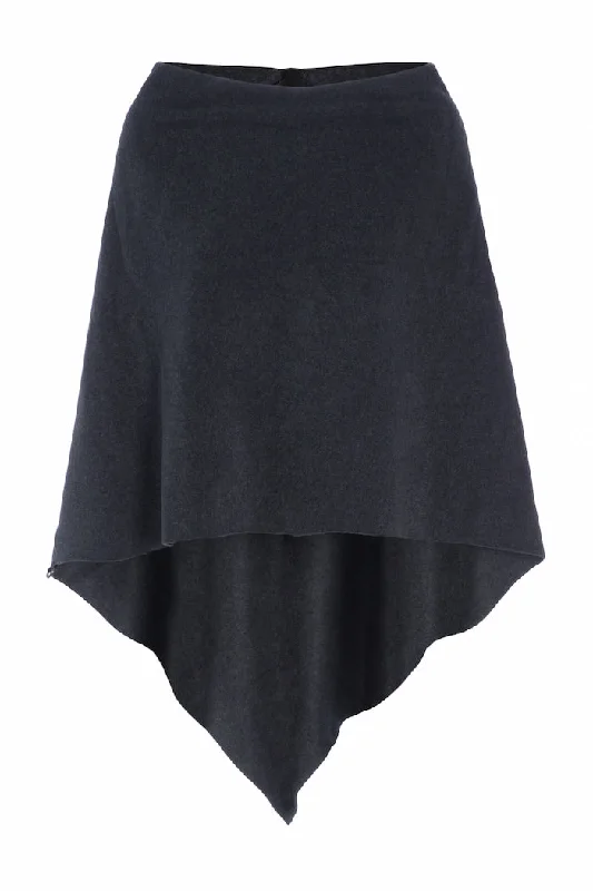 Minimal Comfort PONCHO - 4026 - SOFT BLACK